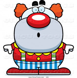 circus-clipart-of-a-surprised-pudgy-circus-clown-with-an-open-mouth-by ...