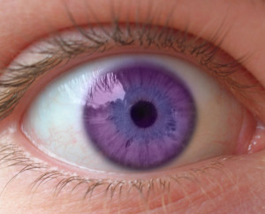 Natural Purple Eye Color...
