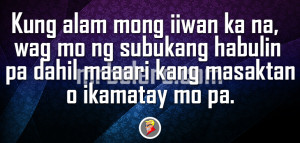 Tagalog Quotes for Broken Hearted