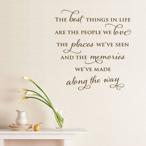 Best Quote About Life And Happiness: The Best Things In Life Quote ...