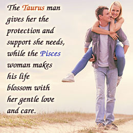 Taurus man and Pisces woman relationship