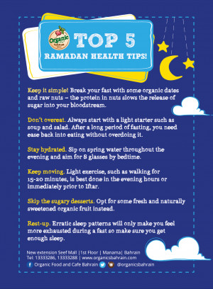 ramadhan health tips