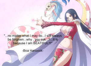 Boa Hancock beauty quotes photo BoaHancockPistolKiss-1.jpg