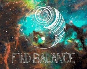 Find your own balance :)