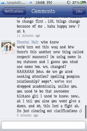 peoples relationship ya im in between its all my fault right im ...