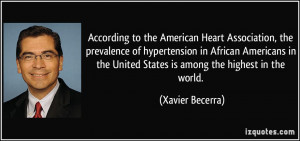 American Heart Association, the prevalence of hypertension in African ...