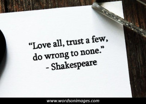 Shakespeare's famous quotes