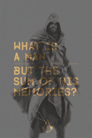 Assassin's Creed Quote Poster: Ezio (ACR) by acTurul