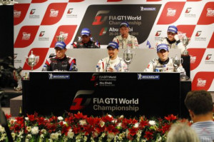 ... GT1 Driver and Team Championship standings after Abu Dhabi race 2011