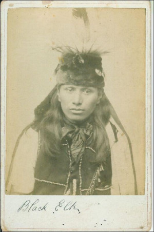 Elk was a famous Medicine Man (Holy Man) of the Oglala Lakota (Sioux ...