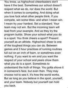 high school cheer more high school cheer cheer quotes high schools ...