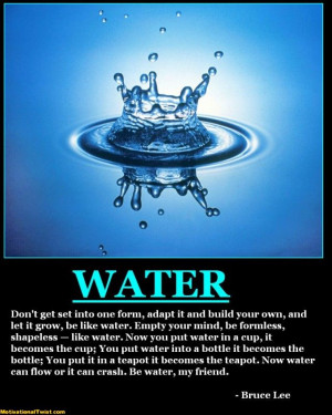 Chinese water philosophy. (via: Bruce Lee)