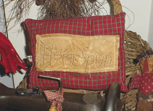 Home Spun Pillow