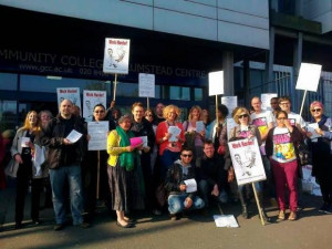 Students 'distressed' by Greenwich Community College course cuts