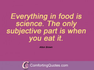 Quotations By Alton Brown