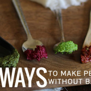 Ways to Make Pesto Without Basil