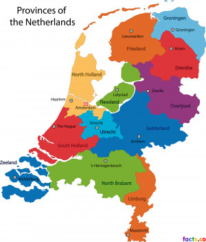 Netherlands Political Map