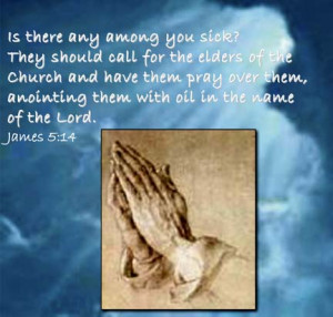 ... Church, Article 5 addresses the Anointing of the sick 1499-1502