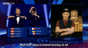 of Graham Norton’s hilariously cutting Eurovision comments