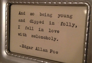 Edgar Allan Poe Quotes 13, A picture with an Edgar Allan Poe quote ...