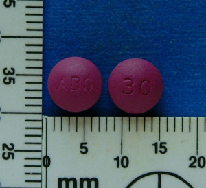 Its a morphine sulfate ER 30mg (generic MS Contin) made by Watson.