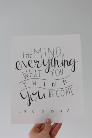 Buddha Quote Print