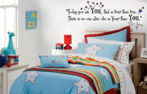Dr Seuss quote vinyl wall poetry