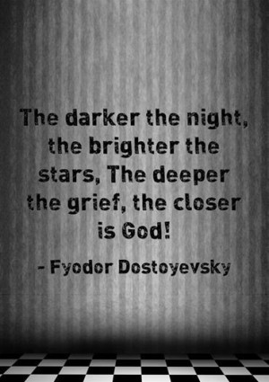 Fyodor Dostoyevsky inspirational quote