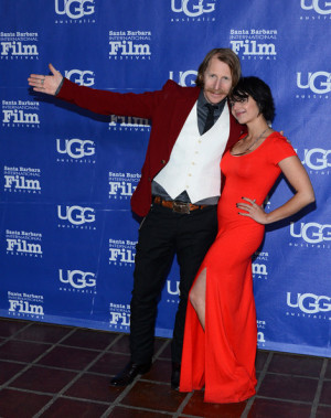 Lew Temple Actor Lew Temple and actress Amrita Acharia attend the 29th