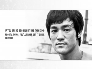 Bruce Lee Spirit Quote Wallpaper