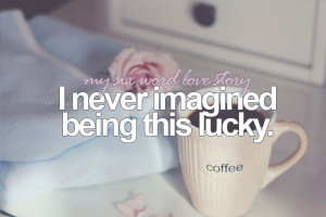 you make me the luckiest girl in the world devin pollard