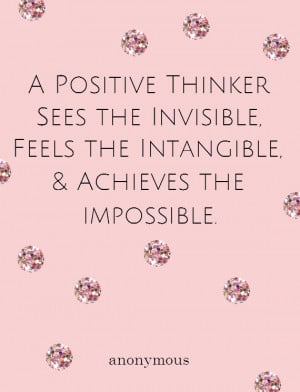 power of positive thinking quotes