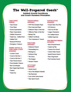 You’ll find the right award for every player on your team with so ...