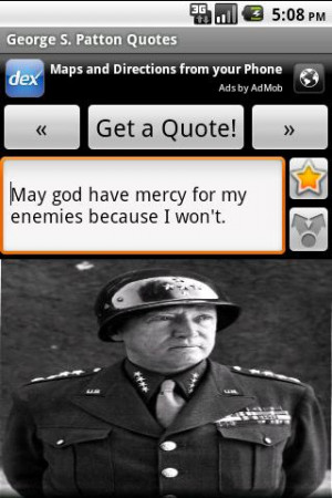 George S. Patton Quotes - screenshot