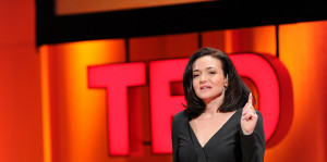 Sheryl Sandberg speaks during Session 2: Life’s Symphony, Tuesday ...