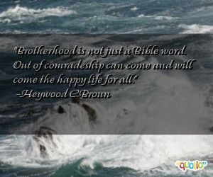 Comradeship Quotes