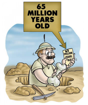 This means that the dinosaurs must have died after sin entered the ...
