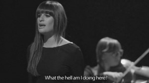 Glee Lea Michele Rachel Berry