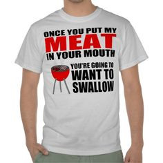 Hilarious #BBQ Saying T-shirt More
