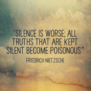 Poisonous Quote Silence Phrase Quotes Picture