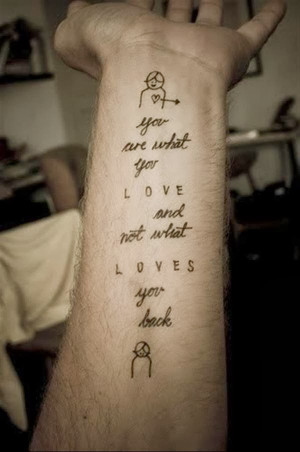 The Hottest Tattoo Quotes, Ideas, & Word Designs