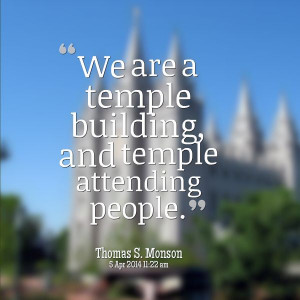 and temple attending people.