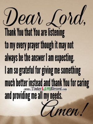 thank you lord prayer quotes 16 thank you for listening quotes that ...