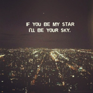 sinem_kurtoglu | #love #cute #quote #stars #sky | Webstagram - the ...