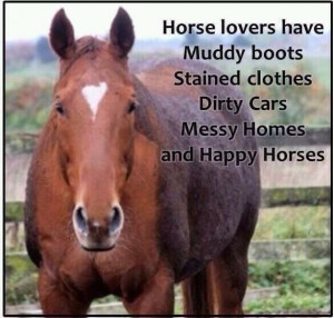 Horse lovers have...