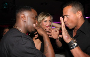 Sean 'Diddy' Combs, Cameron Diaz and Alex Rodriguez attend Tower ...