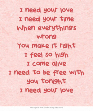 Need Your Love – Calvin Harris, Ellie Goulding