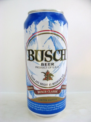 Busch Beer Can