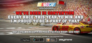 Joey Logano - winner! #NASCAR #InspiringQuotes http://bit.ly ...