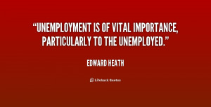 Unemployment Quotes